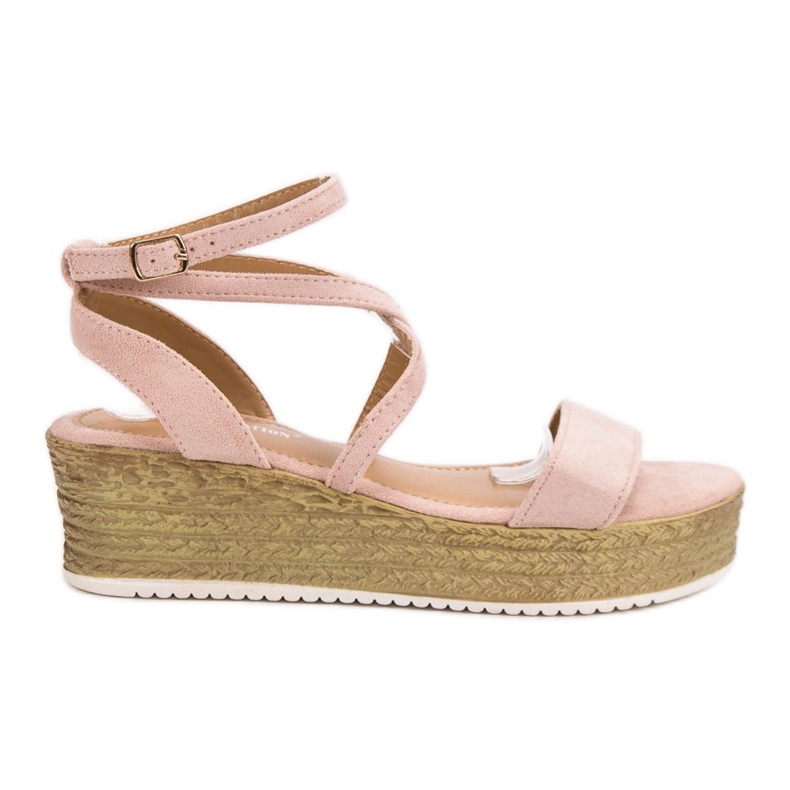 Ch. Creation Vaaleanpunaiset kiilakengät vaaleanpunainen