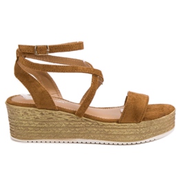 Ch. Creation Camel Wedge Sandaalit ruskea Ch. Creation Camel Wedge Sandaalit ruskea
