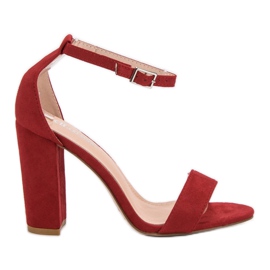 Ch. Creation Punaiset sandaalit baarissa punainen Ch. Creation Punaiset sandaalit baarissa punainen