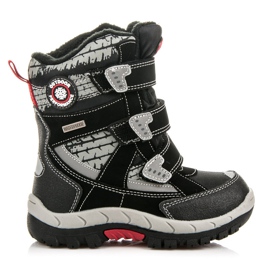 American Club Saappaat poikalle musta