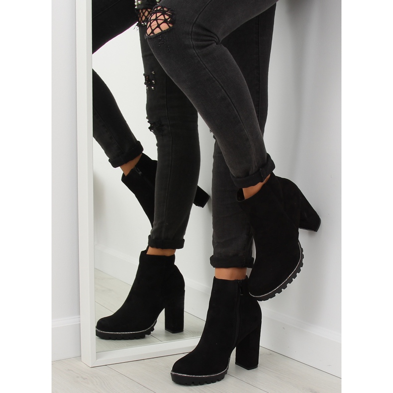 Musta Korkokengät musta 58-581 Black II-GAT