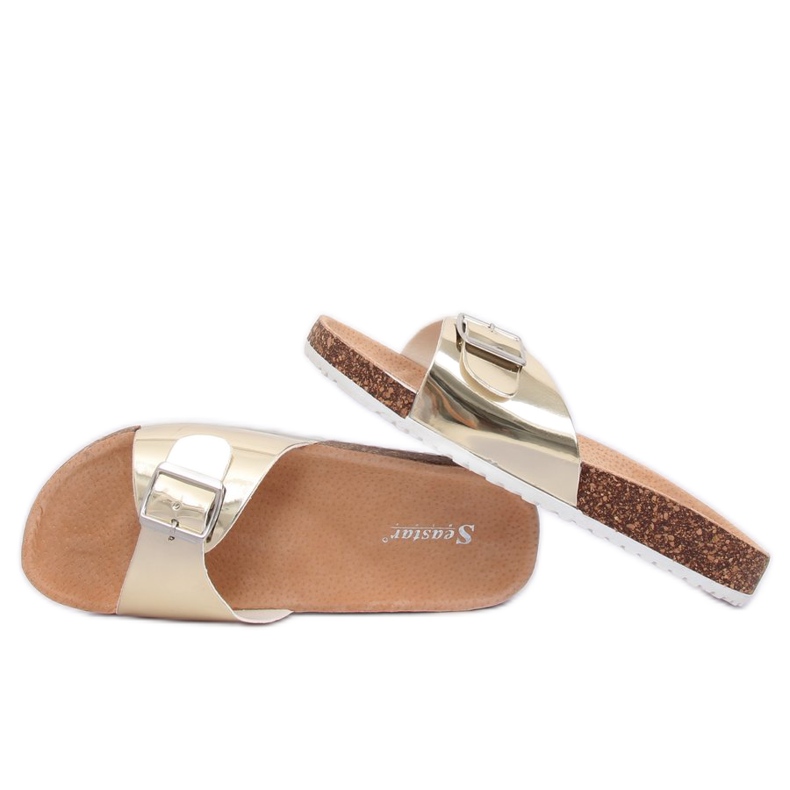 Metallikultaa DD94P Kultaiset tossut kultainen