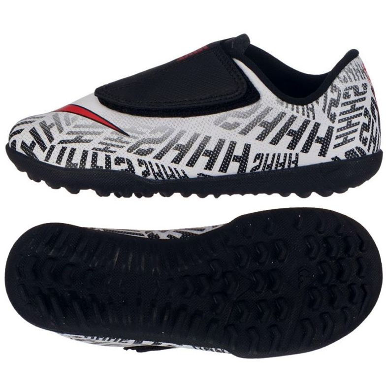 Nike Mercurial Vapor 12 Club Ps V Neymar Tf Jr AO2903-170 jalkapallokengät valkoinen valkoinen