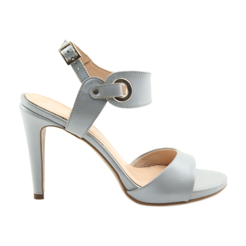 Nahkaiset sandaalit nastassa Edeo 3208 harmaa