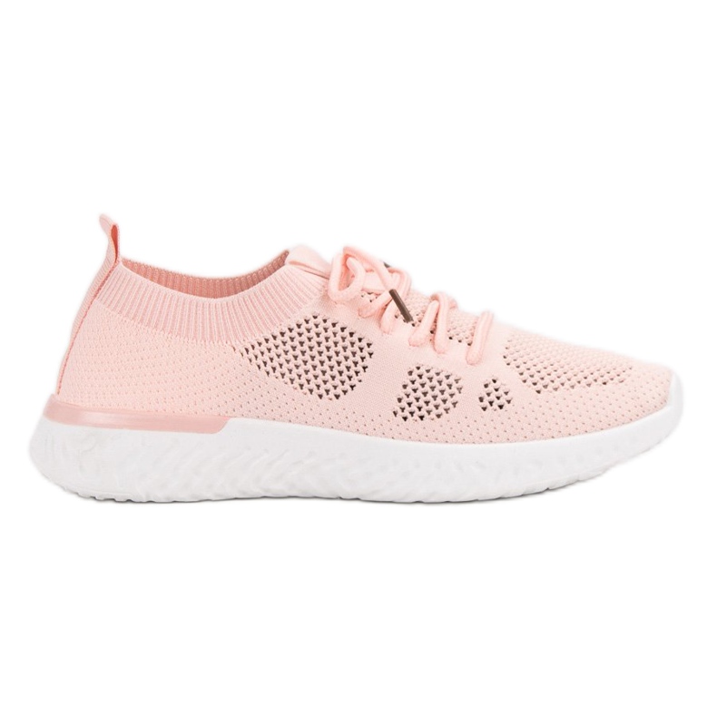 Ilmavat urheilukengät vaaleanpunainen