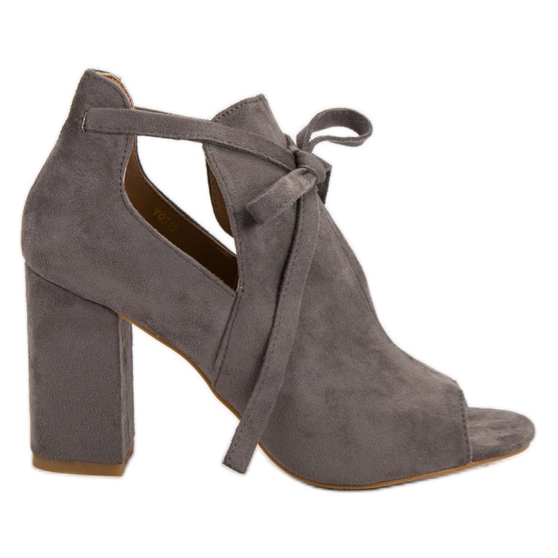 Vinceza Rakennetut sandaalit baarissa harmaa