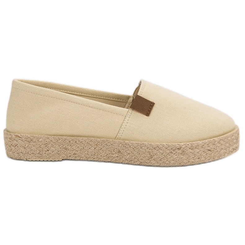 Beige Espadrilles Slip On