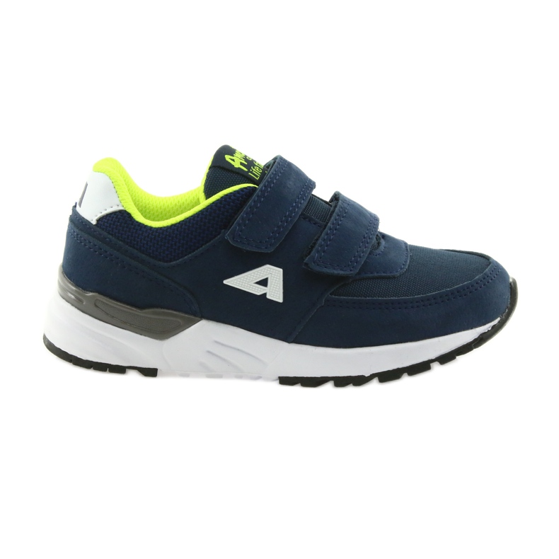 American Club BS09 tummansininen nahkapohjallinen vihreä laivastonsininen