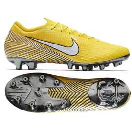 Nike Mercurial Vapor 12 Elite Neymar AG-Pro M AO3128-710 jalkapallokengät keltainen keltainen