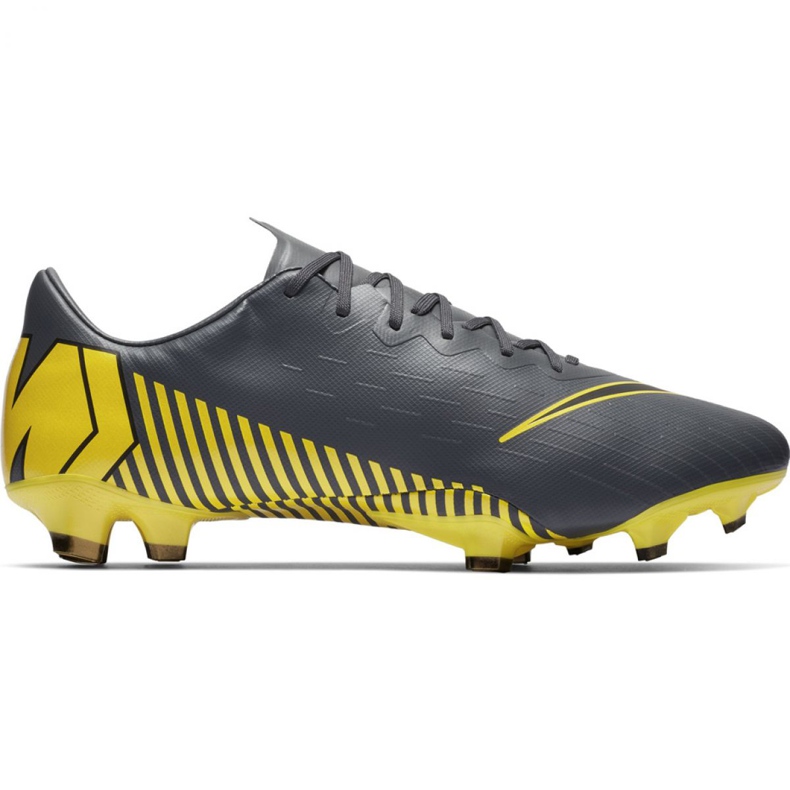 Nike Mercurial Vapor 12 Pro Fg M AH7382-070 jalkapallokengät harmaa harmaa