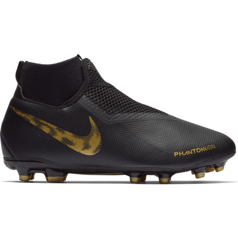 Nike Phantom Vsn Academy Df FG / MG Jr AO3287-077 jalkapallokengät musta musta