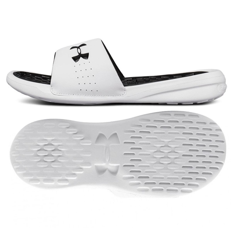 Under Armour Ua Playmaker Fix Sl W 3000063-101 valkoinen