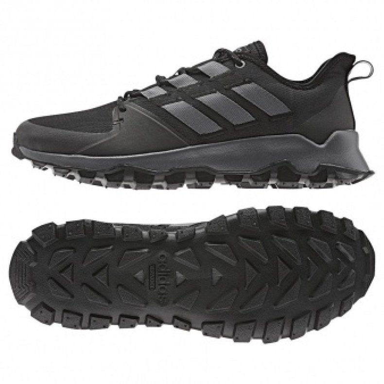 Juoksukengät adidas Kanadia Trail M F36056 musta