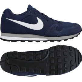 Nike Md Runner 2 M 749794-410 juoksukenkä tummansininen