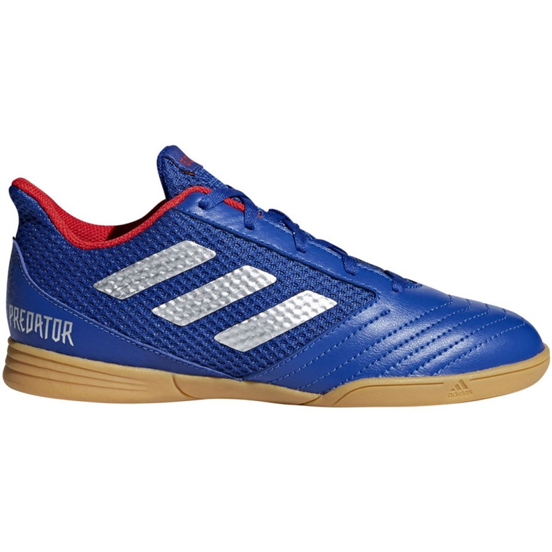 Sisäkengät adidas Predator 19.4 In Sala Jr CM8551 sininen sininen