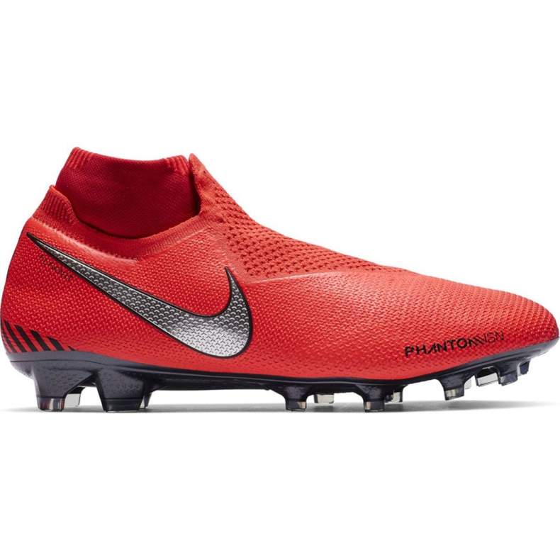 Nike Phantom Vsn Elite Df Fg M AO3262-600 jalkapallokengät punainen punainen