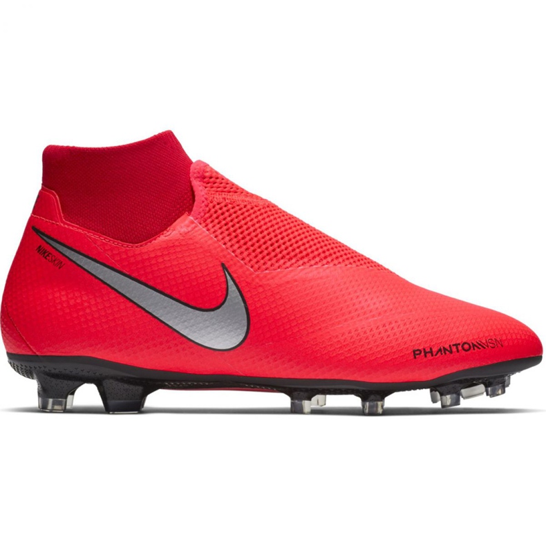 Nike Phantom Vsn Pro Df Fg M AO3266-600 jalkapallokengät monivärinen punainen