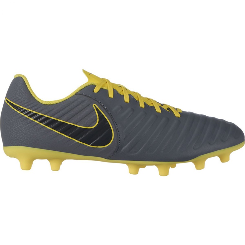 Nike Tiempo Legend 7 Club Mg M AO2597-070 jalkapallokengät musta harmaa