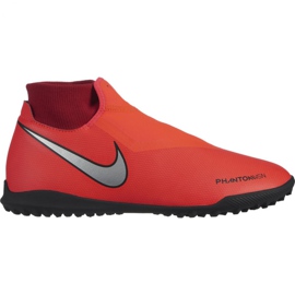 Nike Phantom Vsn Academy Df Tf M AO3269-600 jalkapallokengät monivärinen punainen