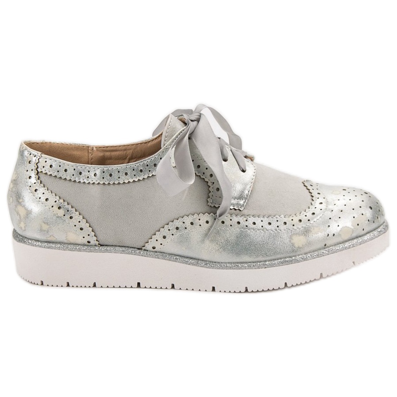 Vices Kengät sidottu nauhalla harmaa