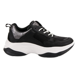 Kylie Muodikkaat mustat lenkkarit