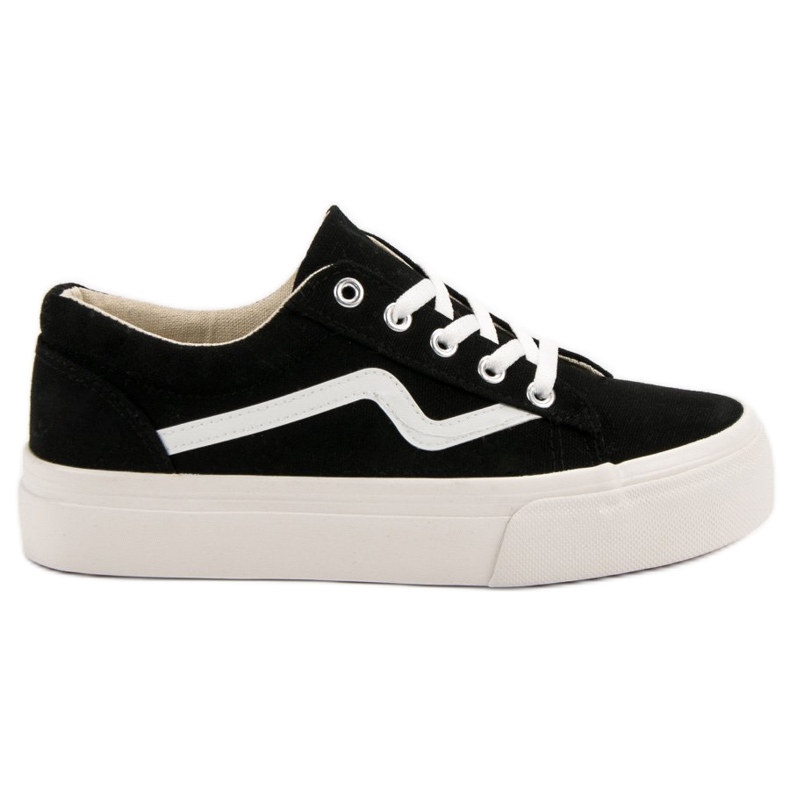 Kylie Muodikkaat mustat lenkkarit