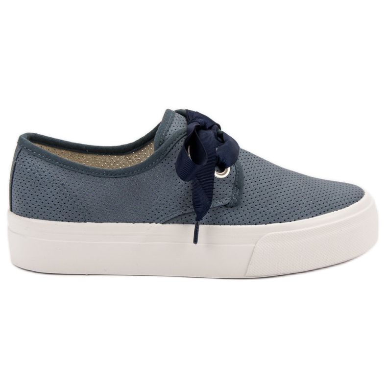 Kylie Lenkkarit sidottu nauhalla sininen