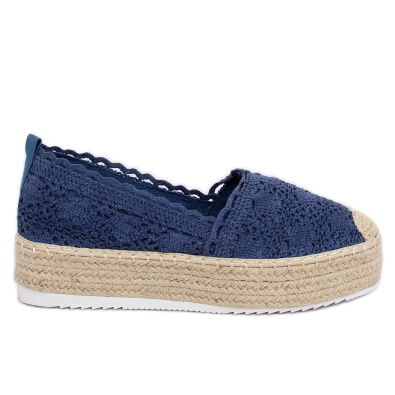 Pitsi Espadrilles tummansininen A8692 DK.BLUE laivastonsininen