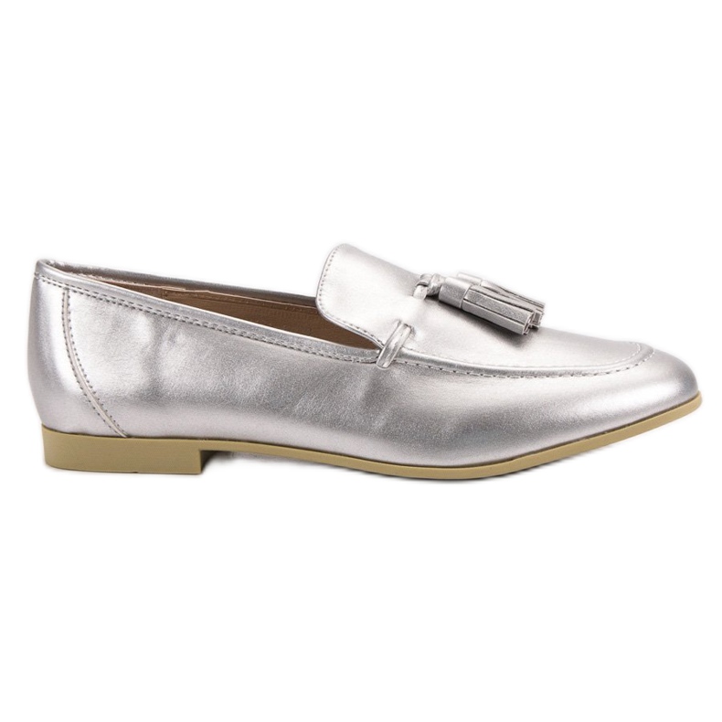 Fringed Silver Mokkasiinit VICES harmaa Fringed Silver Mokkasiinit VICES harmaa