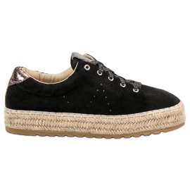 Seastar Sidotut Espadrilles musta Seastar Sidotut Espadrilles musta