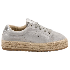 Seastar Sidotut Espadrilles harmaa Seastar Sidotut Espadrilles harmaa