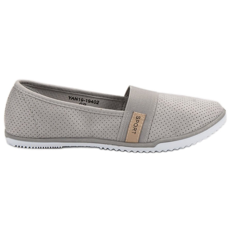 Kevyt VINCEZA Slipons harmaa