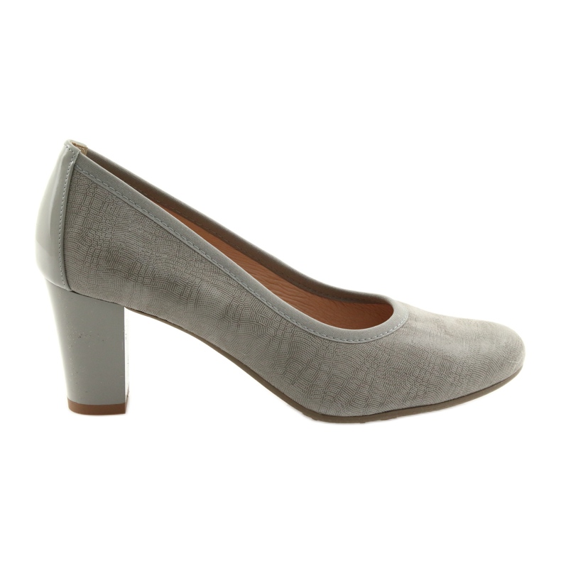 Arka Ark pumppaa naisten nahkaa joustava pohja 5137 harmaa