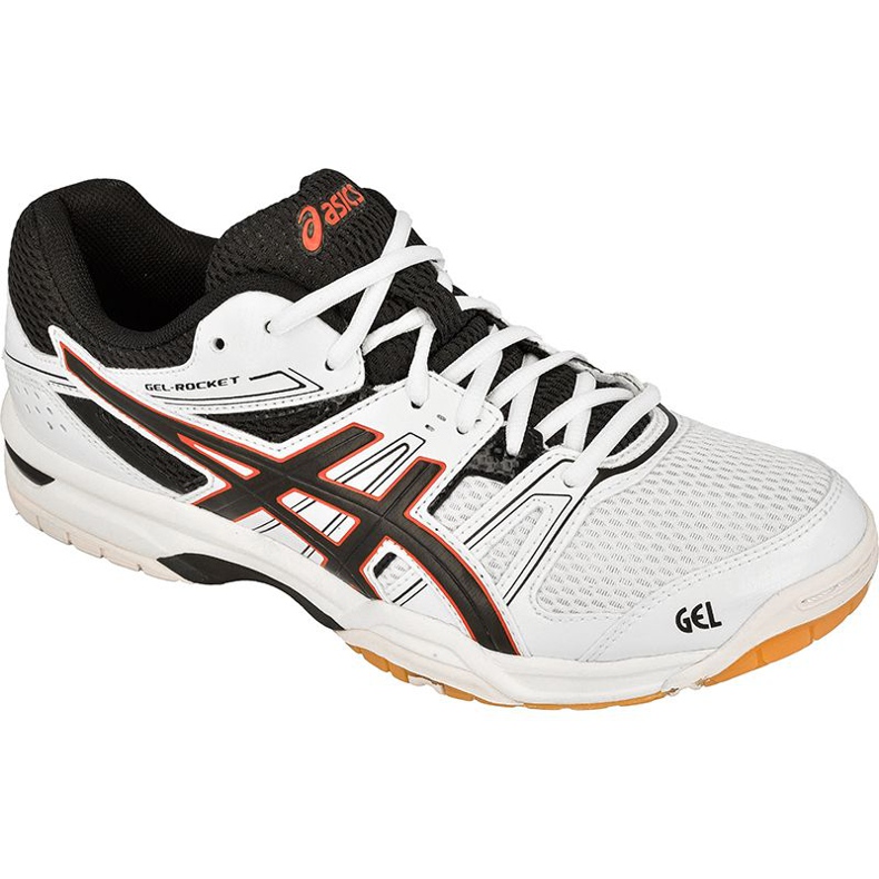 Asics Gel-Rocket 7 M B405N-0190 lentopallokengät valkoinen valkoinen