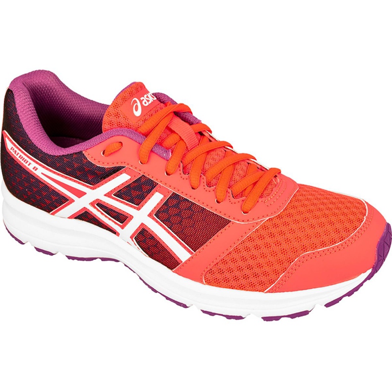 Juoksukengät Asics Patriot 8 W T669N-2001 oranssi vaaleanpunainen