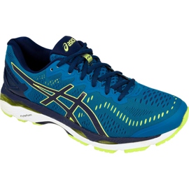 Juoksukengät Asics Gel-KAYANO 23 M T646N-4907 tummansininen sininen keltainen