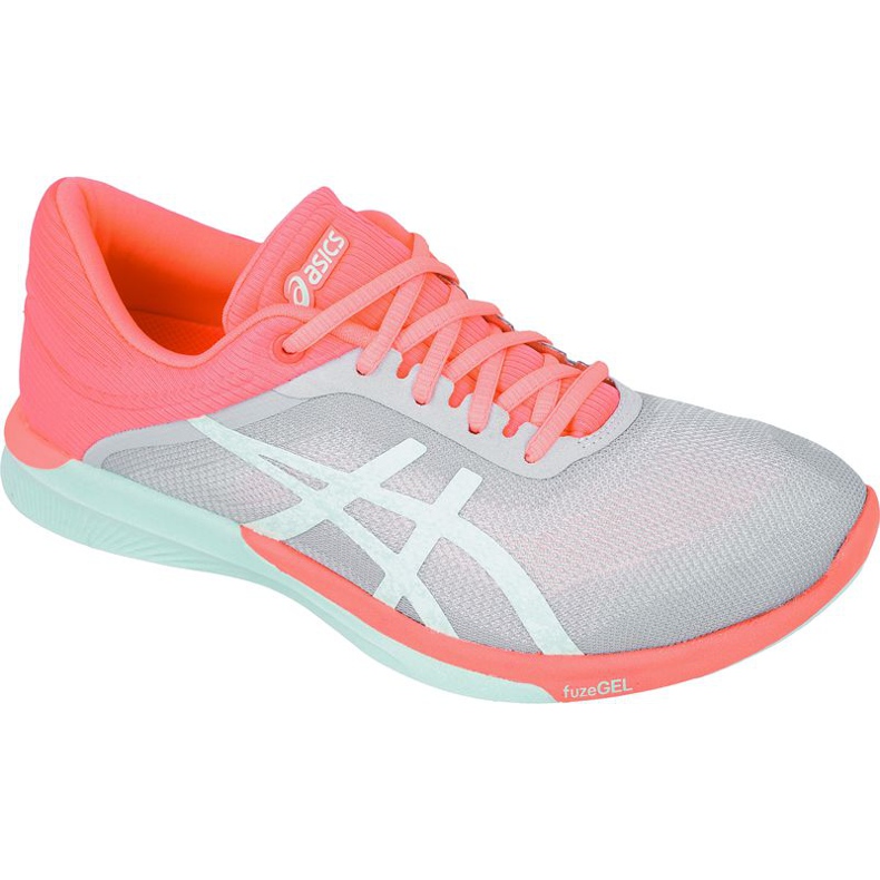Juoksukengät Asics fuzeX Rush W T768N-9687 harmaa