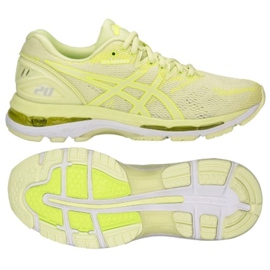 Juoksukengät Asics Gel Nimbus 20 W T850N-8585 keltainen