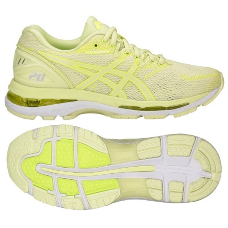 Juoksukengät Asics Gel Nimbus 20 W T850N-8585 keltainen