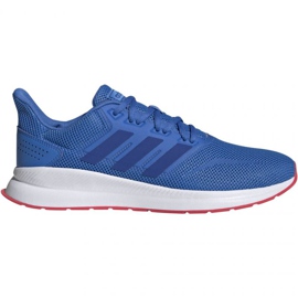 Juoksukengät adidas Falcon M F36207 sininen