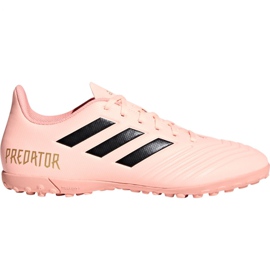 Adidas Predator Tango 18.4 Tf M DB2142 jalkapallokengät monivärinen vaaleanpunainen