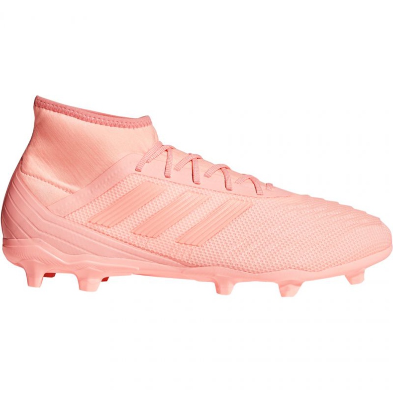 Adidas Predator 18.2 FG M DB1998 jalkapallokengät vaaleanpunainen