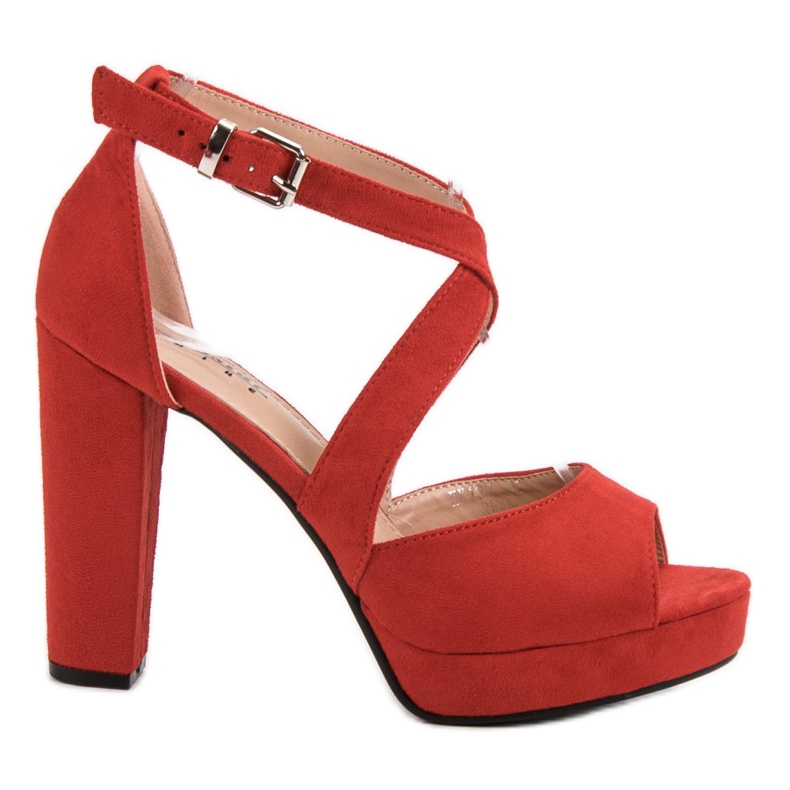 Seastar Mokka sandaalit alustalla punainen Seastar Mokka sandaalit alustalla punainen