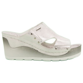 VINCEZA Wedge -sandaalit harmaa