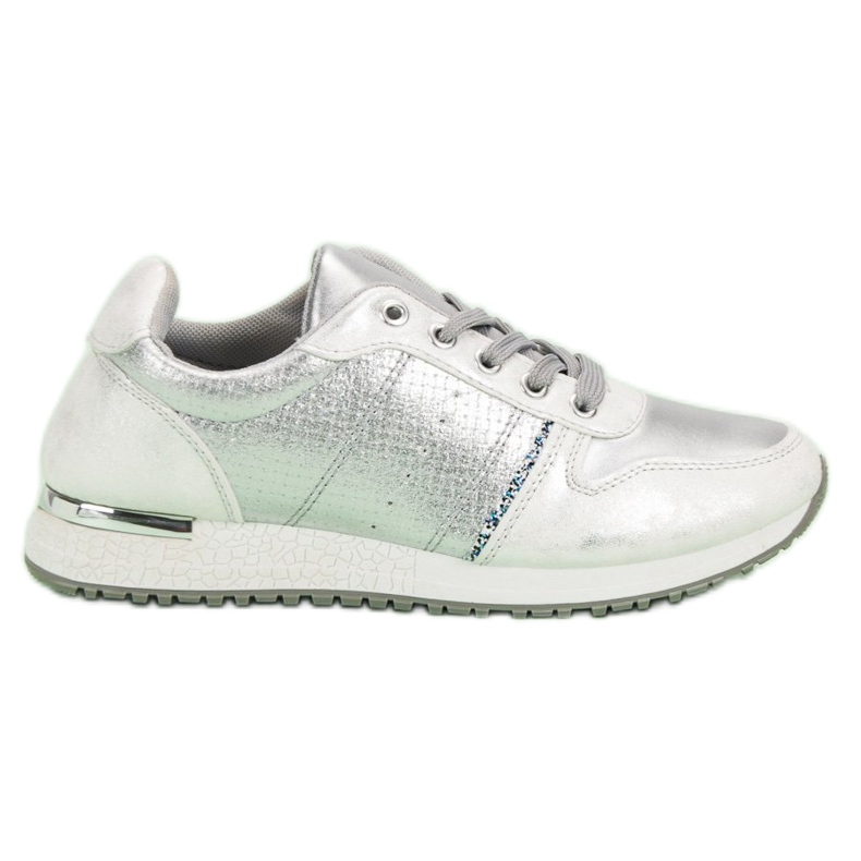 Jumex Hopeiset urheilukengät harmaa