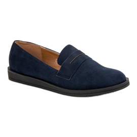Best Shoes Tummansininen rento rengas