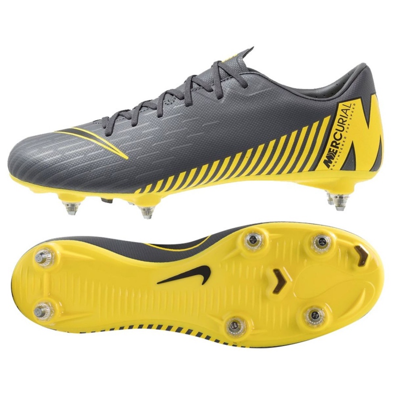 Nike Mercurial Vapor 12 Academy Sg Pro M AH7376-070 jalkapallokengät monivärinen musta