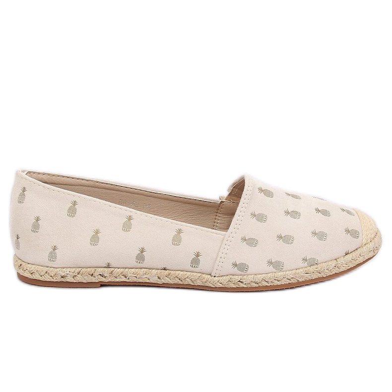 Espadrillot ananaksilla beige 68-82 Beige
