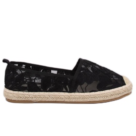 Mustat, avoimet espadrillit 68-130 Musta