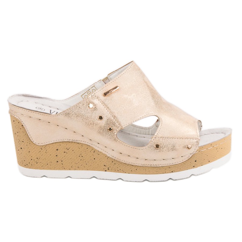 VINCEZA Wedge -sandaalit kultainen